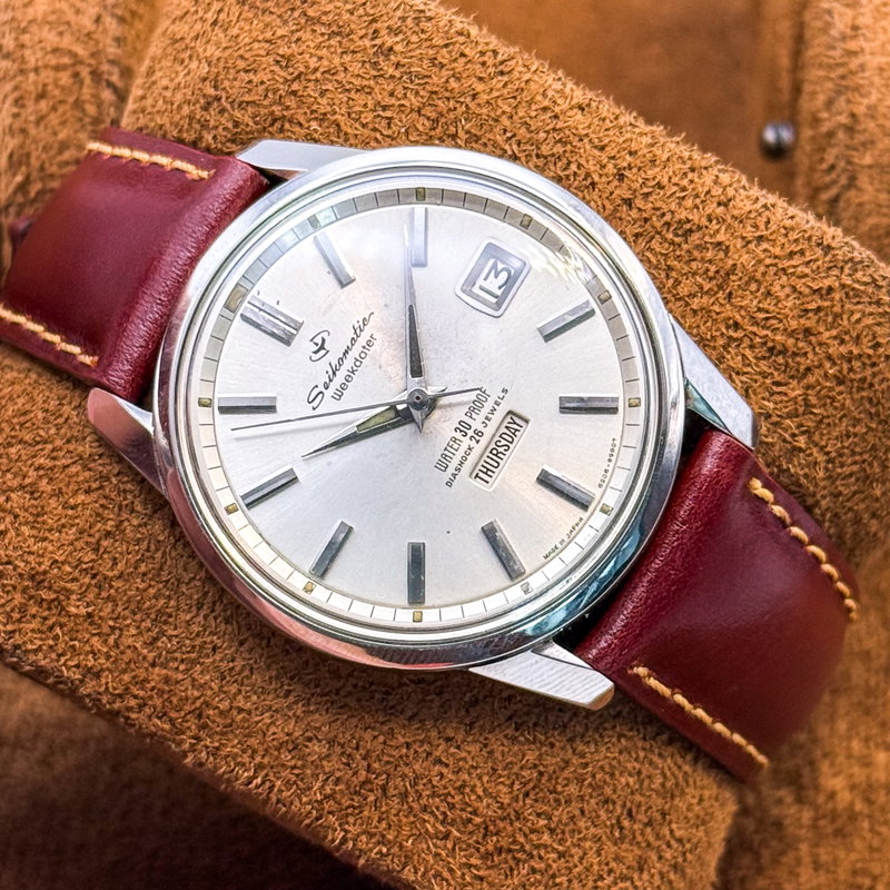 Seiko Seiko - Seikomatic Weekdater 時律 (Jiritsu) – Time Rhythm - No reserve price - 6206-8990 - Men - 1964 vintage watch - image 18