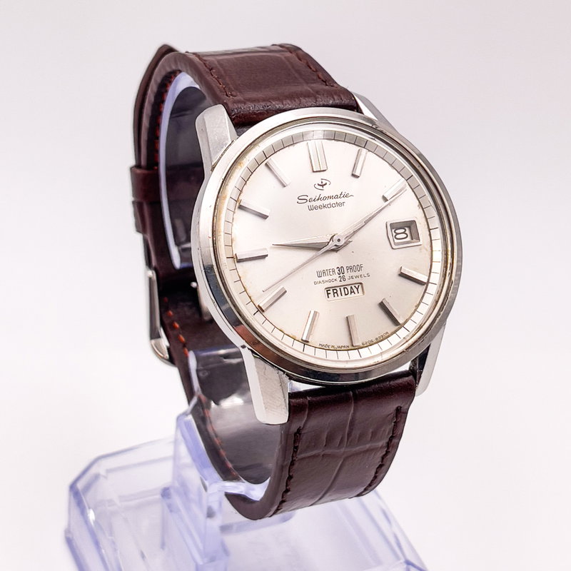 Seiko Seiko - Seikomatic Weekdater 緩波 (Kanpa) – Gentle Wave - No reserve price - 6206-8990 - Men - 1965 vintage watch - image 3