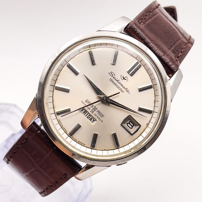 Seiko Seiko - Seikomatic Weekdater 緩波 (Kanpa) – Gentle Wave - No reserve price - 6206-8990 - Men - 1965 vintage watch - image 9