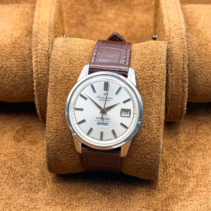 Seiko Seiko - Seikomatic Weekdater 緩波 (Kanpa) – Gentle Wave - No reserve price - 6206-8990 - Men - 1965 vintage watch - image 10