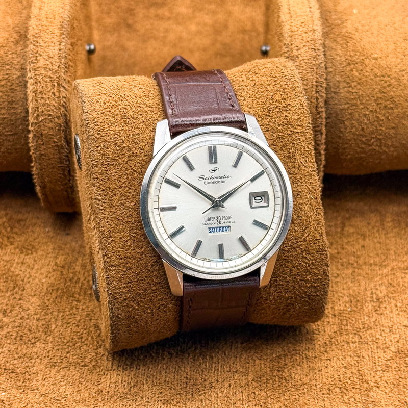 Seiko Seiko - Seikomatic Weekdater 緩波 (Kanpa) – Gentle Wave - No reserve price - 6206-8990 - Men - 1965 vintage watch - image 2