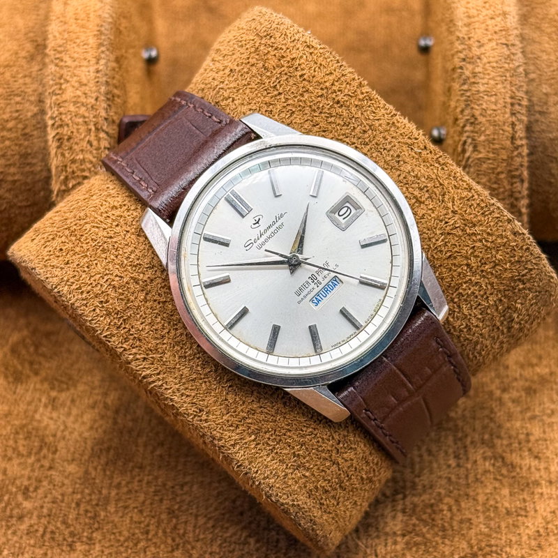 Seiko Seiko - Seikomatic Weekdater 緩波 (Kanpa) – Gentle Wave - No reserve price - 6206-8990 - Men - 1965 vintage watch - image 13