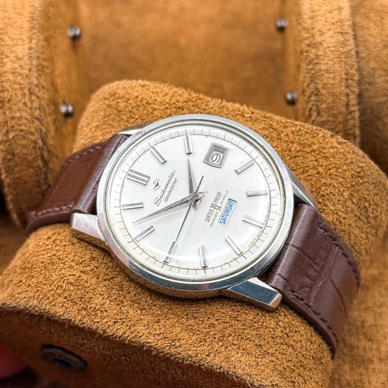 Seiko Seiko - Seikomatic Weekdater 緩波 (Kanpa) – Gentle Wave - No reserve price - 6206-8990 - Men - 1965 vintage watch - image 15