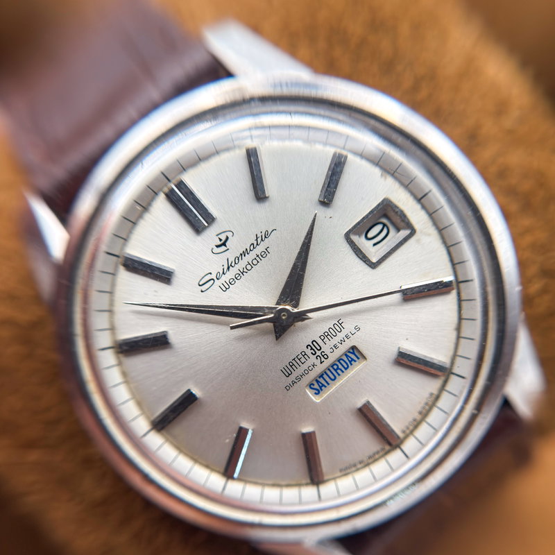 Seiko Seiko - Seikomatic Weekdater 緩波 (Kanpa) – Gentle Wave - No reserve price - 6206-8990 - Men - 1965 vintage watch - image 18