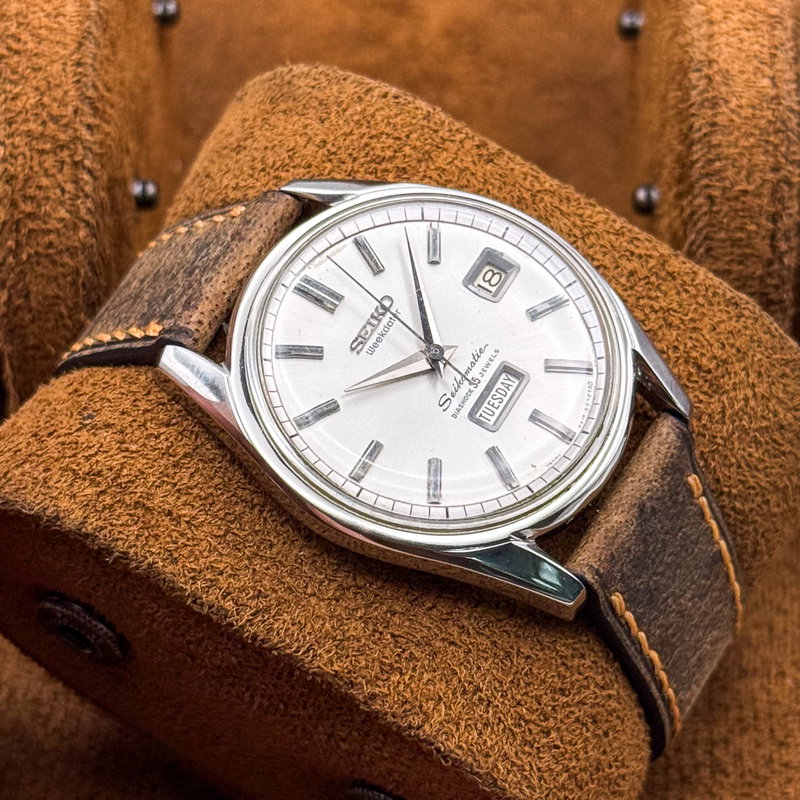 Seiko Seiko - Seikomatic Weekdater 珠光 (Shūkō) – Pearl Light - No reserve price - 6218-8970 - Men - 1965 vintage watch - image 6