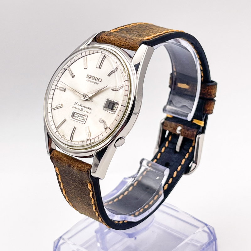 Seiko Seiko - Seikomatic Weekdater 珠光 (Shūkō) – Pearl Light - No reserve price - 6218-8970 - Men - 1965 vintage watch - image 22