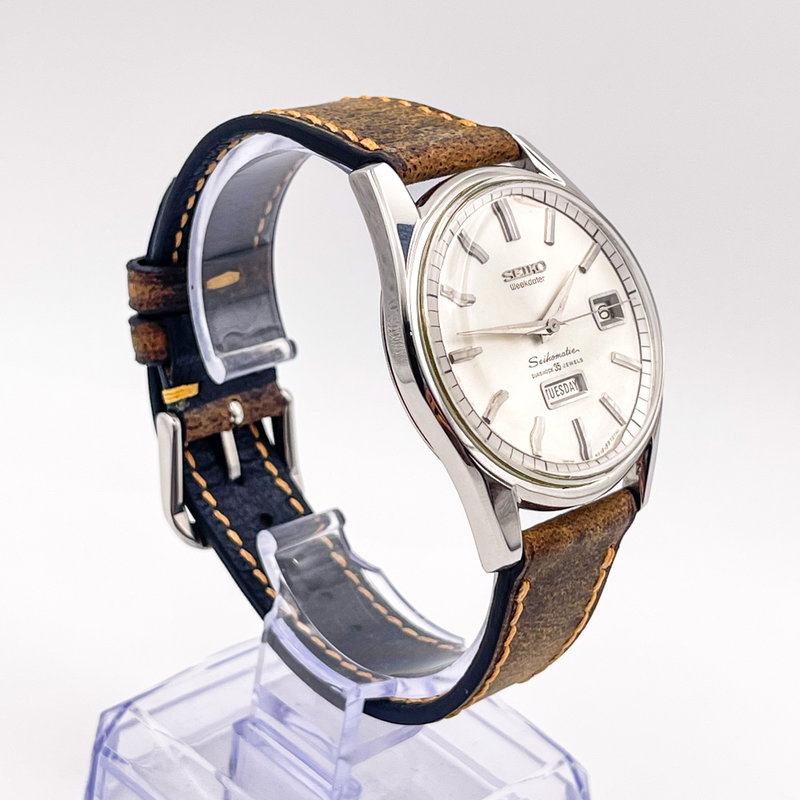 Seiko Seiko - Seikomatic Weekdater 珠光 (Shūkō) – Pearl Light - No reserve price - 6218-8970 - Men - 1965 vintage watch - image 24
