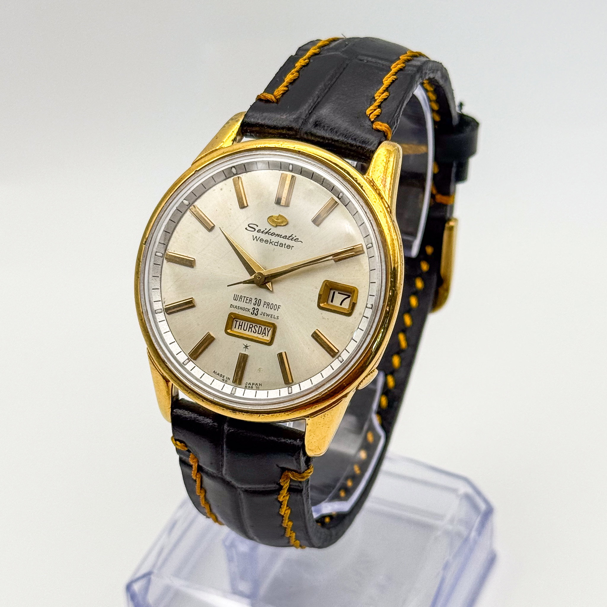 Seiko - Seikomatic Weekdater 天耀 (Ten’yō) – Heavenly Glow - No reserve price - 408980 - Men - 1963