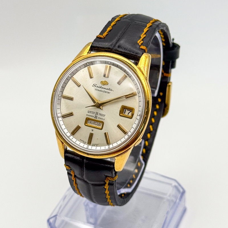 Seiko Seiko - Seikomatic Weekdater 天耀 (Ten’yō) – Heavenly Glow - No reserve price - 408980 - Men - 1963 vintage watch - image 1