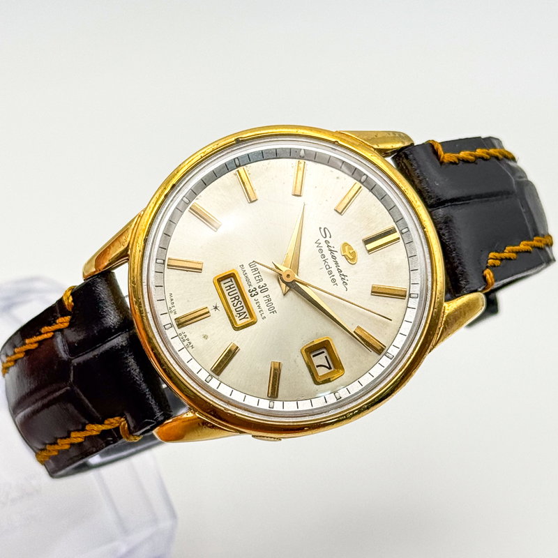 Seiko Seiko - Seikomatic Weekdater 天耀 (Ten’yō) – Heavenly Glow - No reserve price - 408980 - Men - 1963 vintage watch - image 8