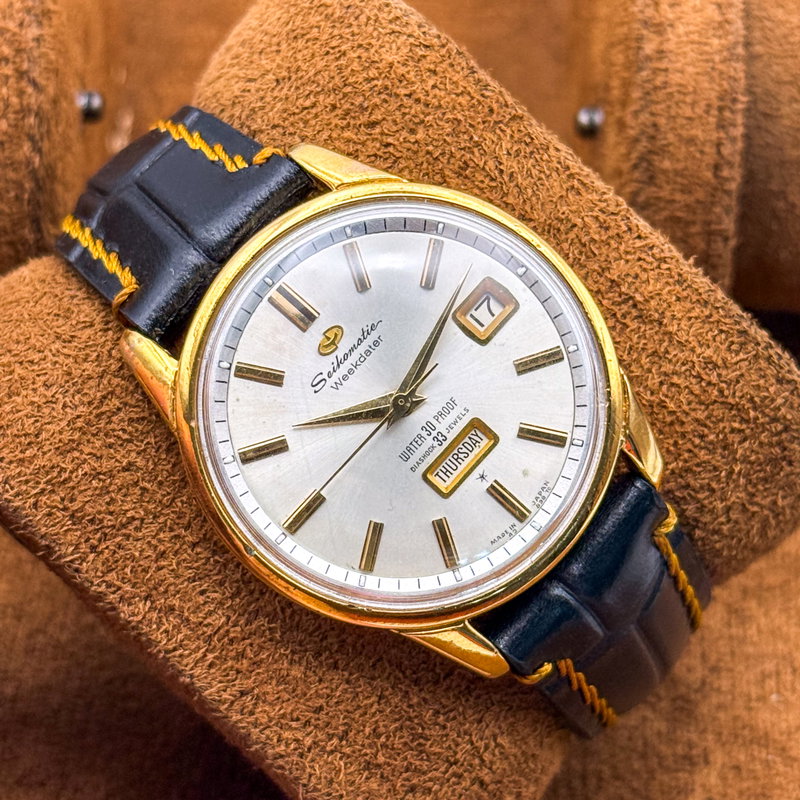 Seiko Seiko - Seikomatic Weekdater 天耀 (Ten’yō) – Heavenly Glow - No reserve price - 408980 - Men - 1963 vintage watch - image 13