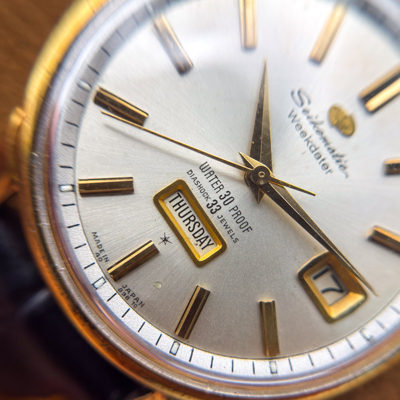 Seiko Seiko - Seikomatic Weekdater 天耀 (Ten’yō) – Heavenly Glow - No reserve price - 408980 - Men - 1963 vintage watch - image 17