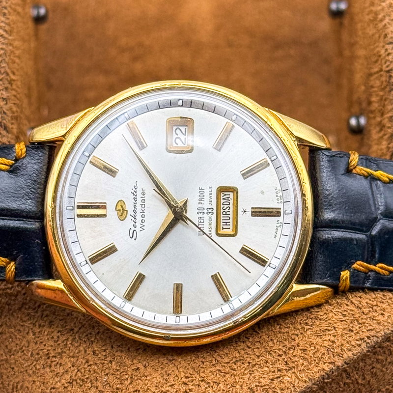 Seiko Seiko - Seikomatic Weekdater 天耀 (Ten’yō) – Heavenly Glow - No reserve price - 408980 - Men - 1963 vintage watch - image 31