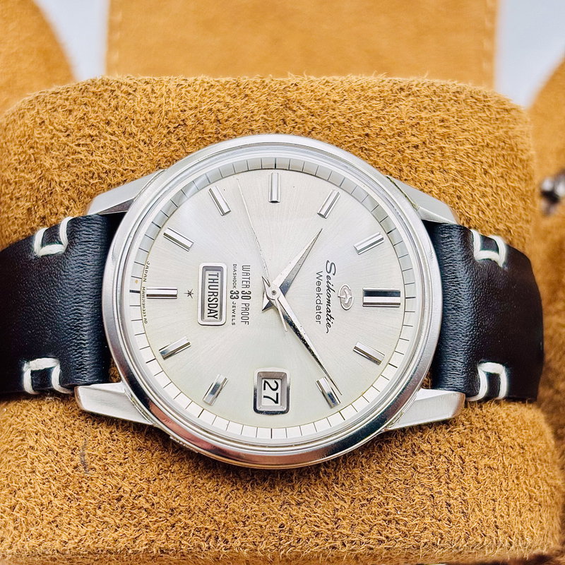 Seiko Seiko - Seikomatic Weekdater 奥光 (Okukō) – Inner Light - No reserve price - J13080 - Men - 1963 vintage watch - image 4