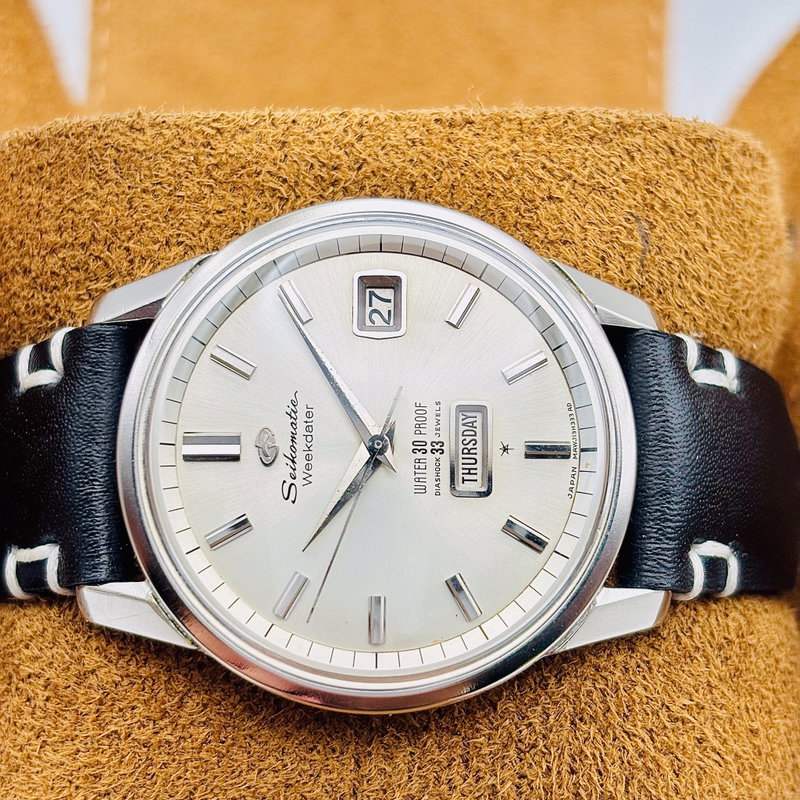 Seiko Seiko - Seikomatic Weekdater 奥光 (Okukō) – Inner Light - No reserve price - J13080 - Men - 1963 vintage watch - image 5