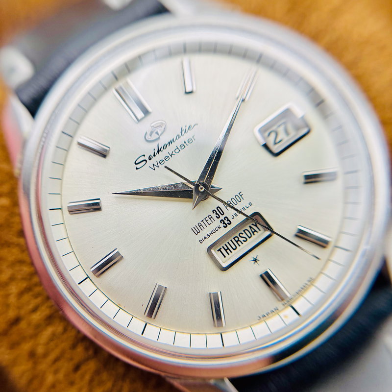Seiko Seiko - Seikomatic Weekdater 奥光 (Okukō) – Inner Light - No reserve price - J13080 - Men - 1963 vintage watch - image 11