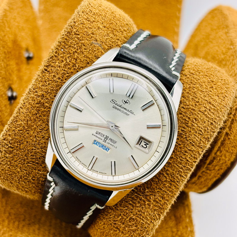 Seiko Seiko - Seikomatic Weekdater - No reserve price - 6206-8990 - Men - 1964 vintage watch - image 2