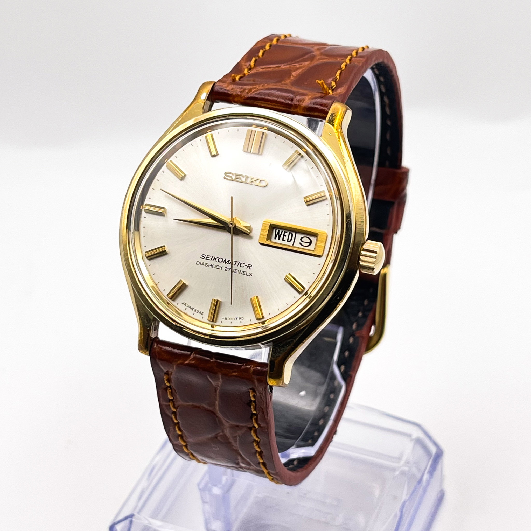 Seiko - Matic-R 抽象 (Chūshō) – Abstraction - No Reserve Price - 8346-8000 - Men - 1977