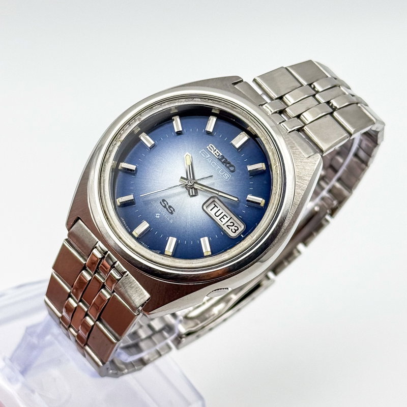 Seiko Seiko - 5 Actus SS "Gradient Blue Sunburst" 青嵐 (Ao Arashi) – Blue Storm - No reserve price - 6106-7690 - Men - 1973 vintage watch - image 10