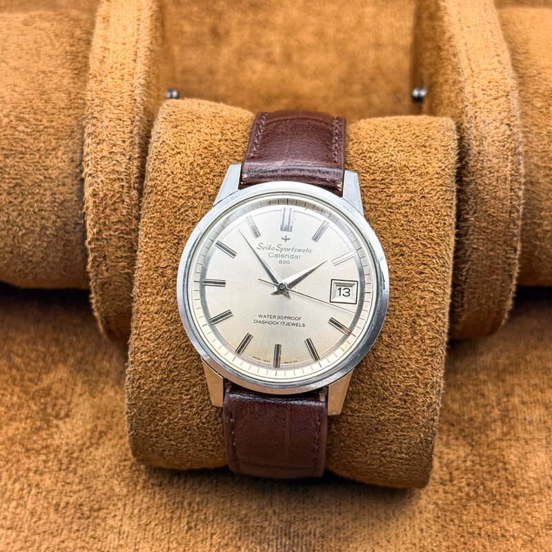 Seiko Seiko - Sportsmatic Calendar 820 - No reserve price - 7625-8961 - Men - 1965 vintage watch - image 11