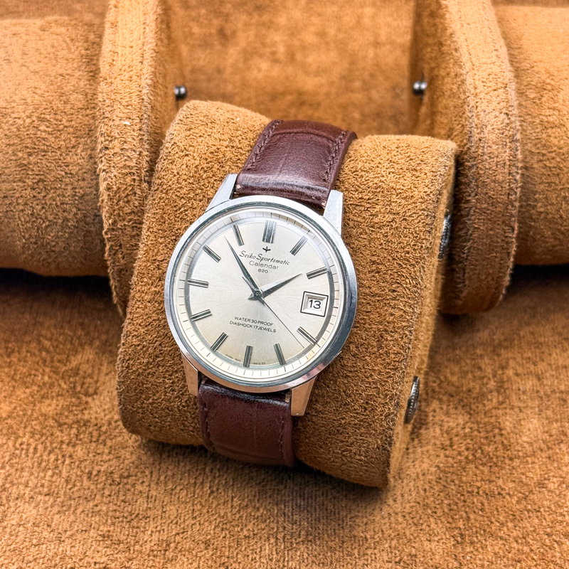Seiko Seiko - Sportsmatic Calendar 820 - No reserve price - 7625-8961 - Men - 1965 vintage watch - image 12