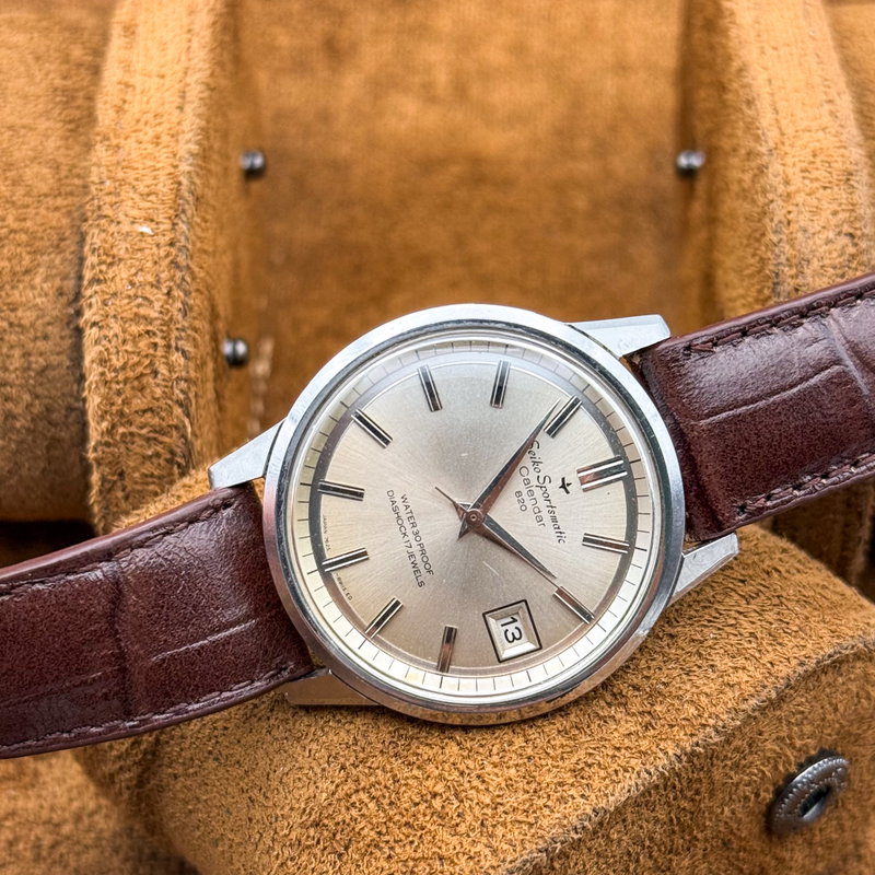 Seiko Seiko - Sportsmatic Calendar 820 - No reserve price - 7625-8961 - Men - 1965 vintage watch - image 19