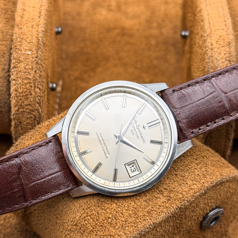 Seiko Seiko - Sportsmatic Calendar 820 - No reserve price - 7625-8961 - Men - 1965 vintage watch - image 20
