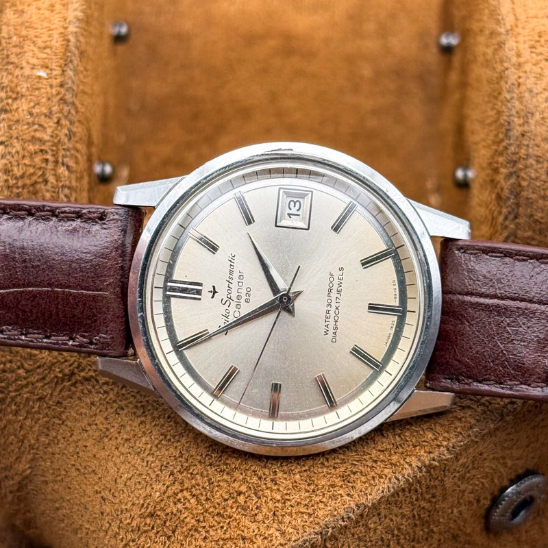 Seiko Seiko - Sportsmatic Calendar 820 - No reserve price - 7625-8961 - Men - 1965 vintage watch - image 21