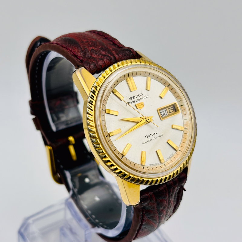 Seiko Seiko - Sportsmatic Deluxe - No reserve price - 7619-7040 - Men - 1966 vintage watch - image 3