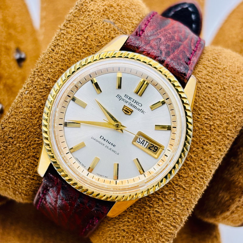 Seiko Seiko - Sportsmatic Deluxe - No reserve price - 7619-7040 - Men - 1966 vintage watch - image 2