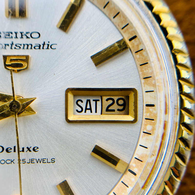 Seiko Seiko - Sportsmatic Deluxe - No reserve price - 7619-7040 - Men - 1966 vintage watch - image 8