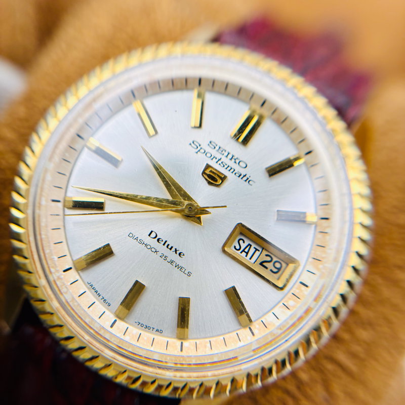 Seiko Seiko - Sportsmatic Deluxe - No reserve price - 7619-7040 - Men - 1966 vintage watch - image 11