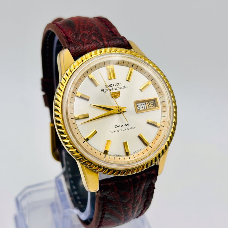 Seiko Seiko - Sportsmatic Deluxe - No reserve price - 7619-7040 - Men - 1966 vintage watch - image 29