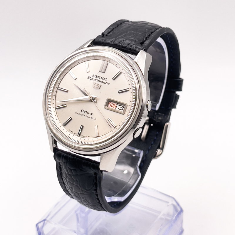 Seiko Seiko - Sportmatic Deluxe 月映 – Tsukie – Moon Reflection - No reserve price - 7619-7010 - Men - 1966 vintage watch - image 8