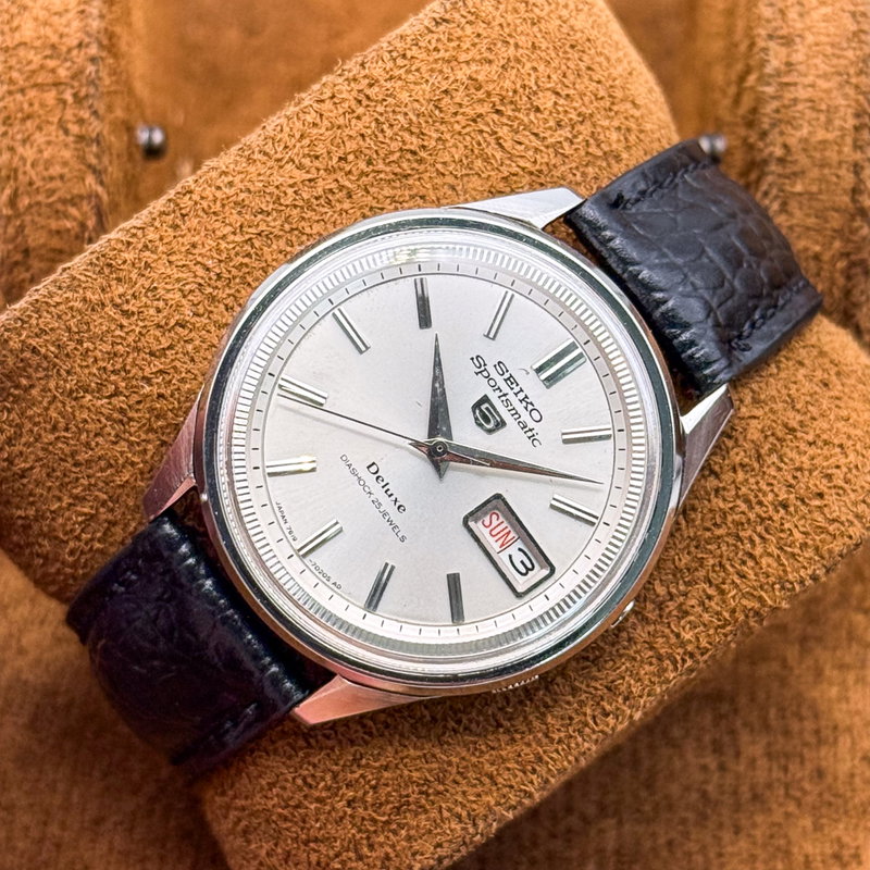 Seiko Seiko - Sportmatic Deluxe 月映 – Tsukie – Moon Reflection - No reserve price - 7619-7010 - Men - 1966 vintage watch - image 15