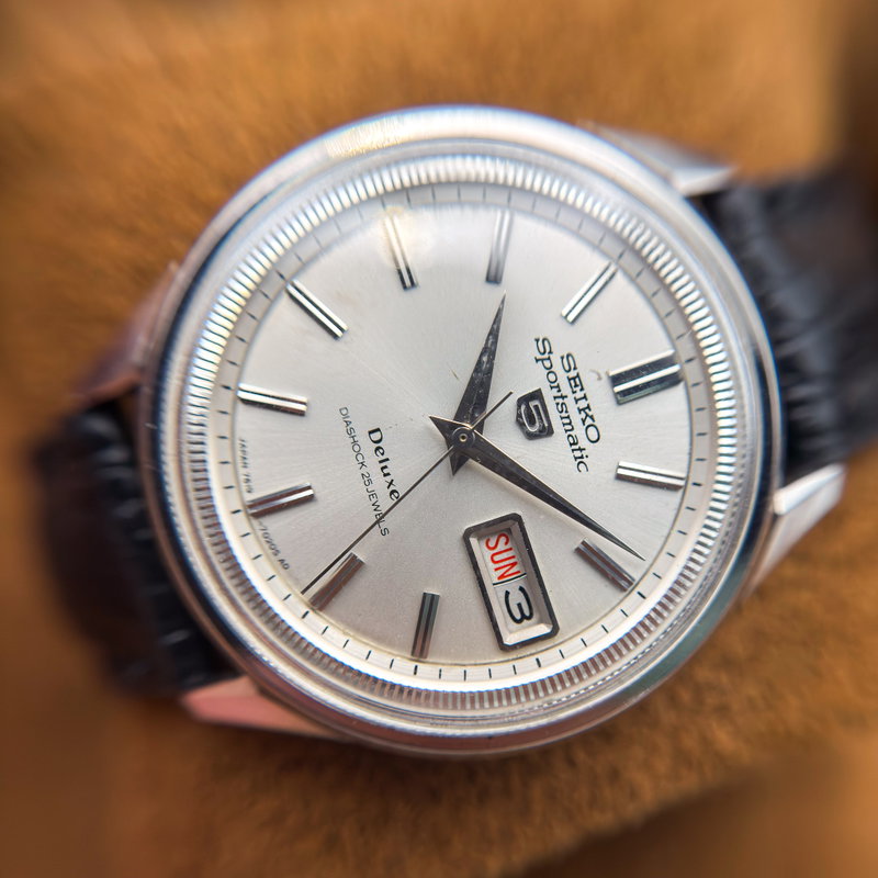 Seiko Seiko - Sportmatic Deluxe 月映 – Tsukie – Moon Reflection - No reserve price - 7619-7010 - Men - 1966 vintage watch - image 21