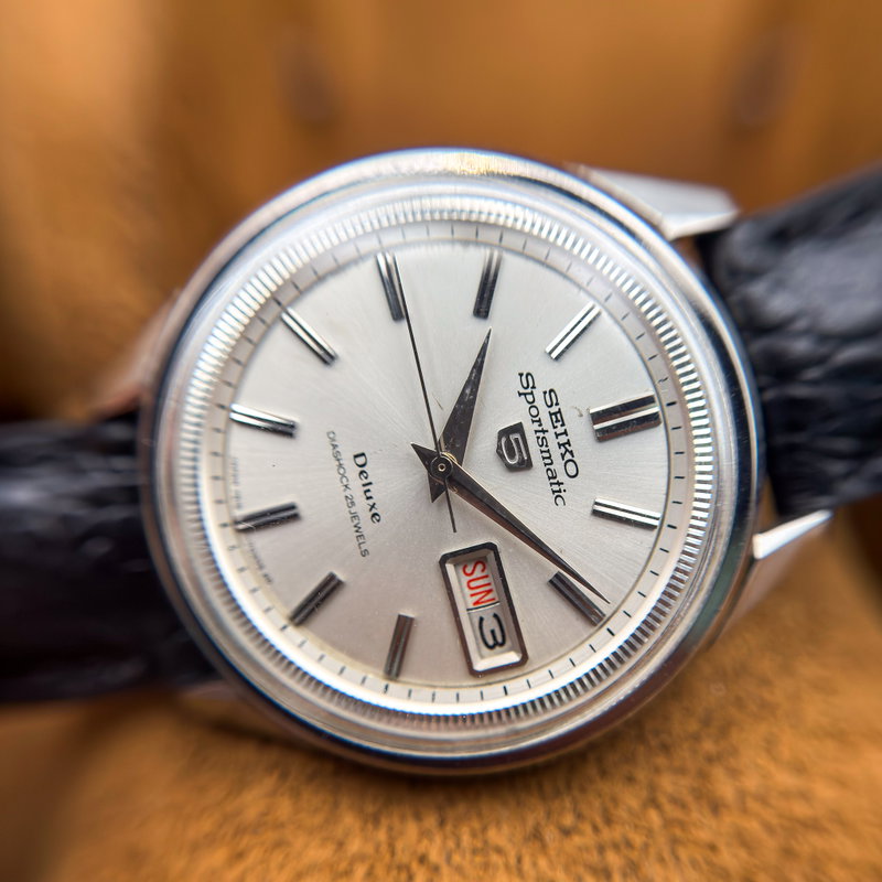 Seiko Seiko - Sportmatic Deluxe 月映 – Tsukie – Moon Reflection - No reserve price - 7619-7010 - Men - 1966 vintage watch - image 23