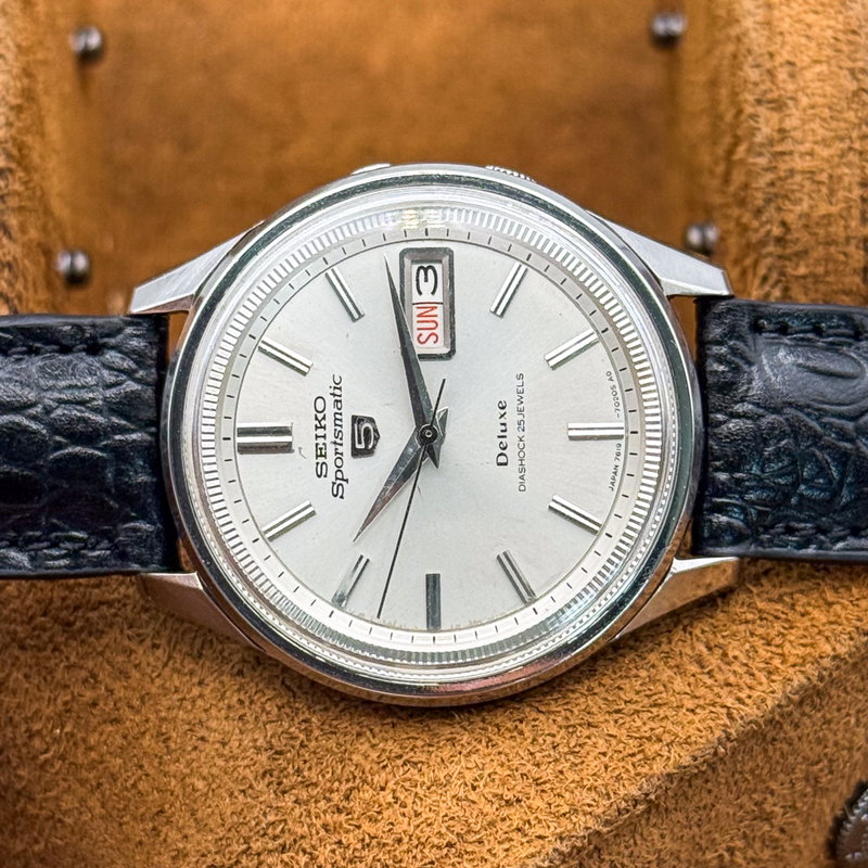 Seiko Seiko - Sportmatic Deluxe 月映 – Tsukie – Moon Reflection - No reserve price - 7619-7010 - Men - 1966 vintage watch - image 28