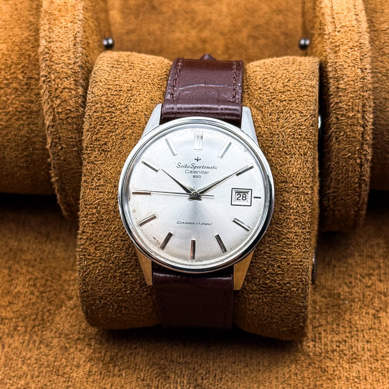Seiko Seiko - Sportmatic 緩刻 (Kankoku) – Slow Carve - No Reserve Price - 15040D - Men - 1963 vintage watch - image 2