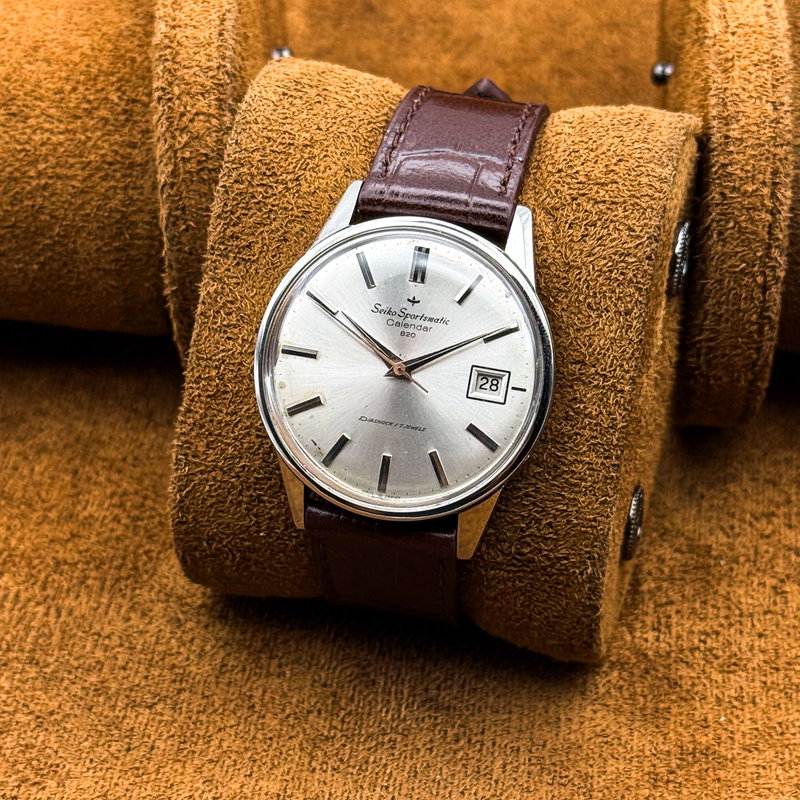 Seiko Seiko - Sportmatic 緩刻 (Kankoku) – Slow Carve - No Reserve Price - 15040D - Men - 1963 vintage watch - image 3