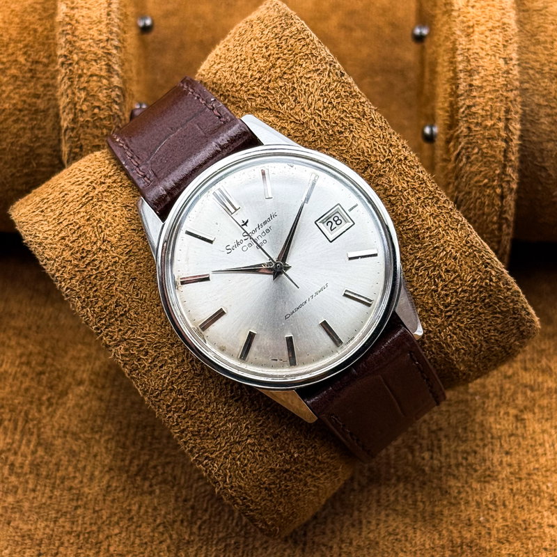 Seiko Seiko - Sportmatic 緩刻 (Kankoku) – Slow Carve - No Reserve Price - 15040D - Men - 1963 vintage watch - image 5