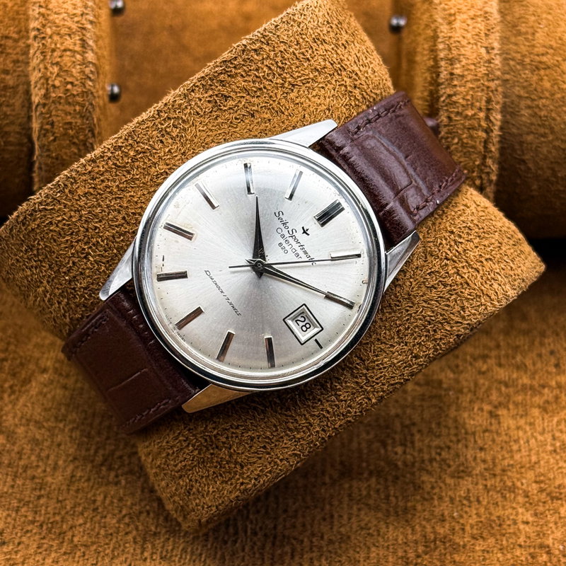 Seiko Seiko - Sportmatic 緩刻 (Kankoku) – Slow Carve - No Reserve Price - 15040D - Men - 1963 vintage watch - image 6