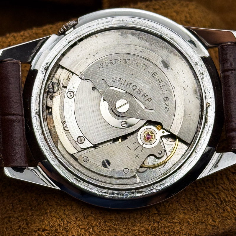 Seiko Seiko - Sportmatic 緩刻 (Kankoku) – Slow Carve - No Reserve Price - 15040D - Men - 1963 vintage watch - image 17