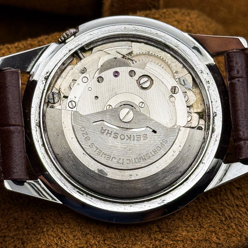 Seiko Seiko - Sportmatic 緩刻 (Kankoku) – Slow Carve - No Reserve Price - 15040D - Men - 1963 vintage watch - image 18