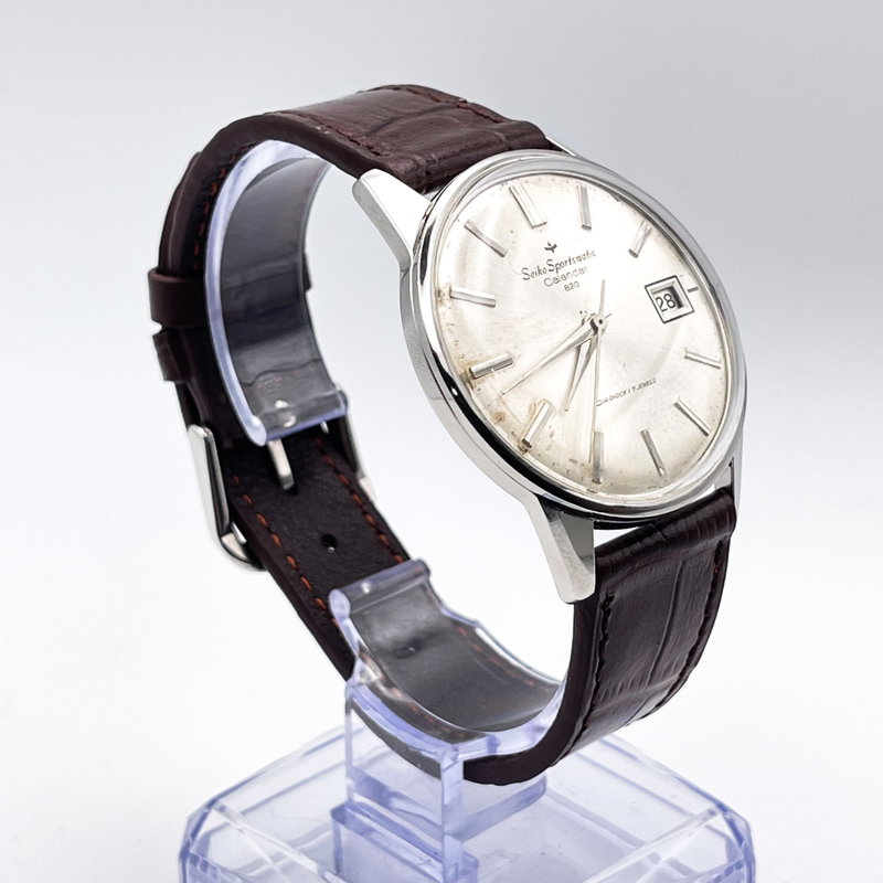 Seiko Seiko - Sportmatic 緩刻 (Kankoku) – Slow Carve - No Reserve Price - 15040D - Men - 1963 vintage watch - image 21