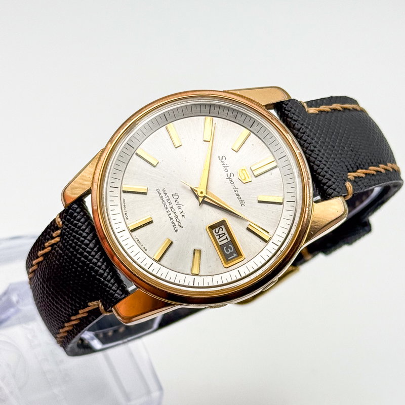 Seiko Seiko - Sportsmatic 5 Deluxe 禅輪 – Zen Circle - No reserve price - 7606-7992 - Men - 1965 vintage watch - image 1