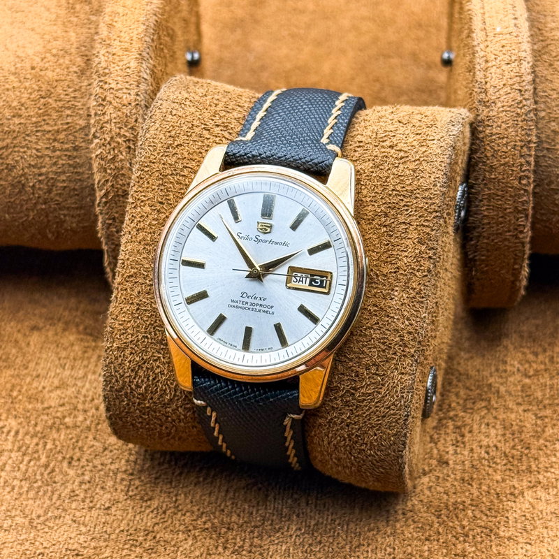 Seiko Seiko - Sportsmatic 5 Deluxe 禅輪 – Zen Circle - No reserve price - 7606-7992 - Men - 1965 vintage watch - image 3