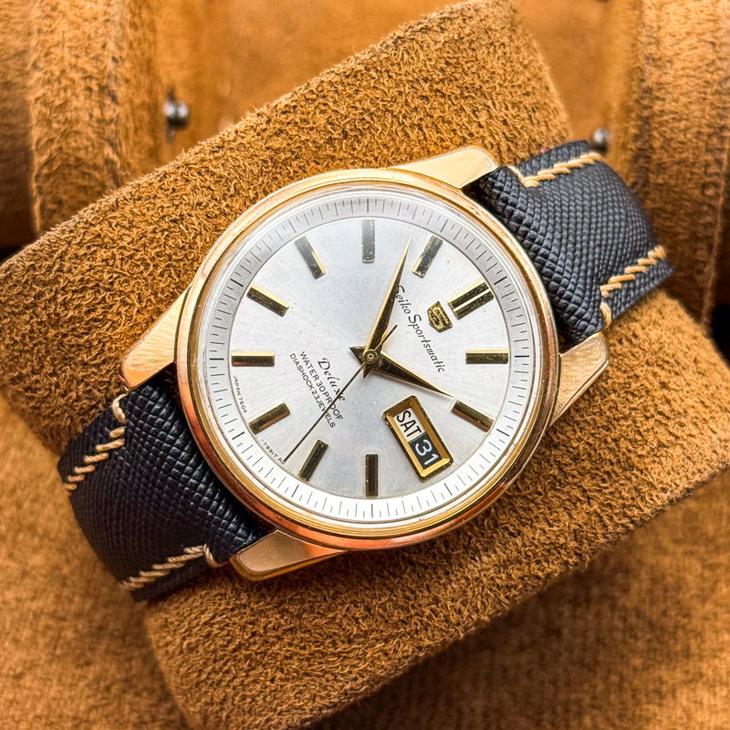 Seiko Seiko - Sportsmatic 5 Deluxe 禅輪 – Zen Circle - No reserve price - 7606-7992 - Men - 1965 vintage watch - image 5