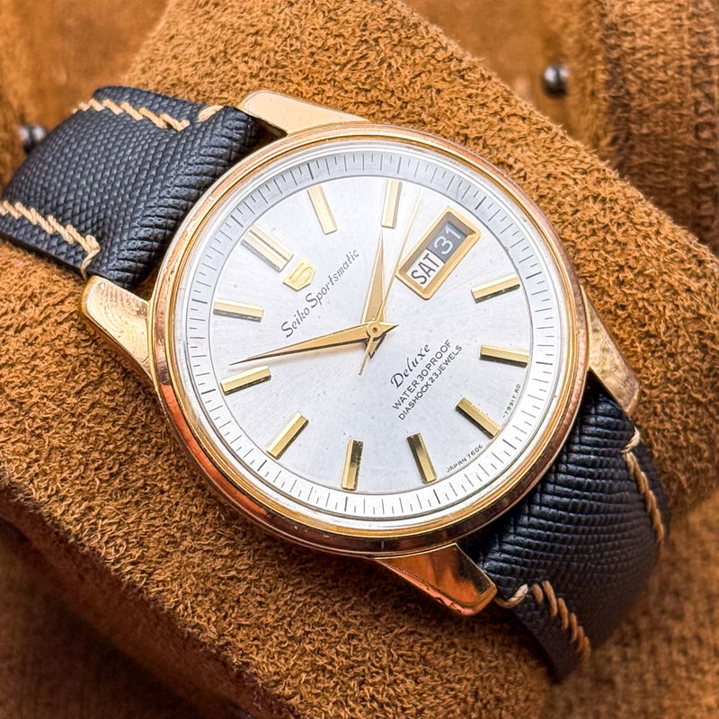 Seiko Seiko - Sportsmatic 5 Deluxe 禅輪 – Zen Circle - No reserve price - 7606-7992 - Men - 1965 vintage watch - image 9