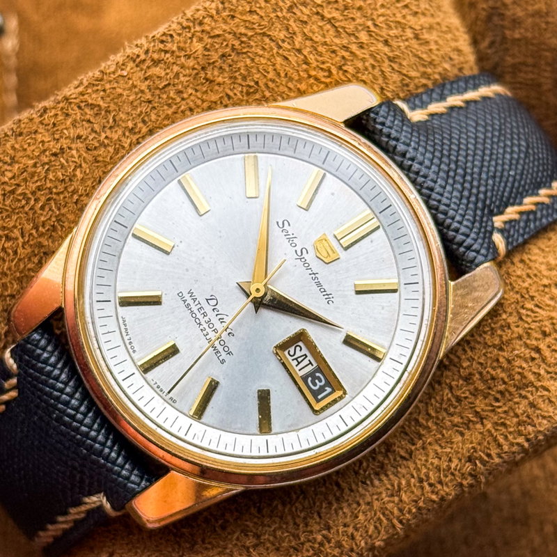 Seiko Seiko - Sportsmatic 5 Deluxe 禅輪 – Zen Circle - No reserve price - 7606-7992 - Men - 1965 vintage watch - image 10